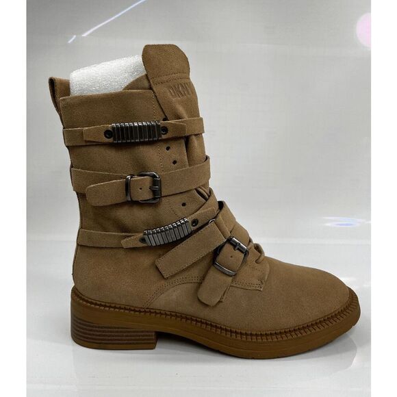 DKNY Women's Ita Buckled Boots - Taupe 10M - Picture 4 of 10